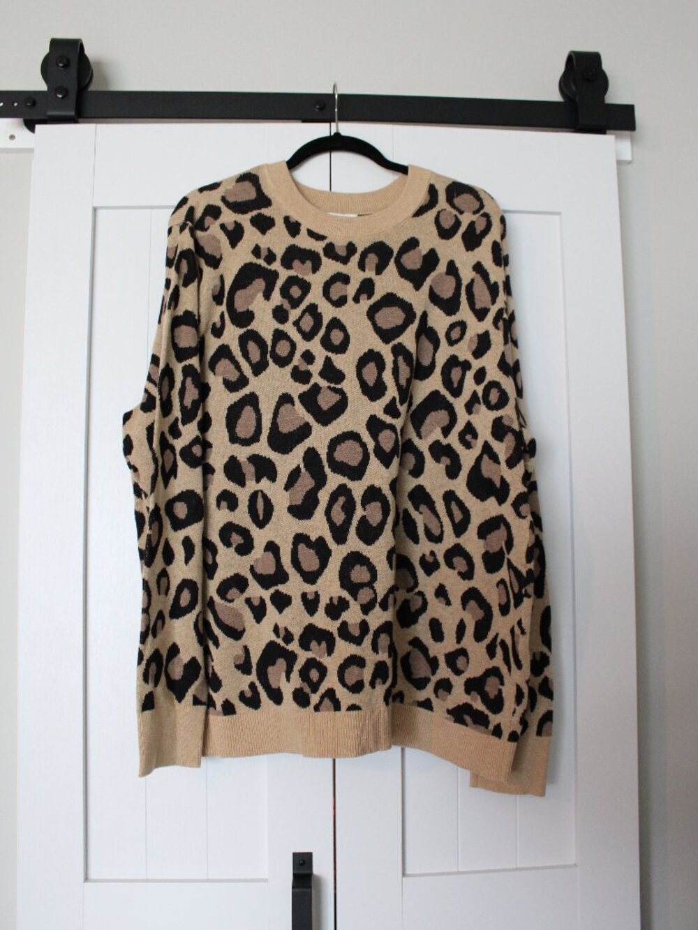 Ava & Viv Sweater | Women’s 3X | Leopard Print | NWOT